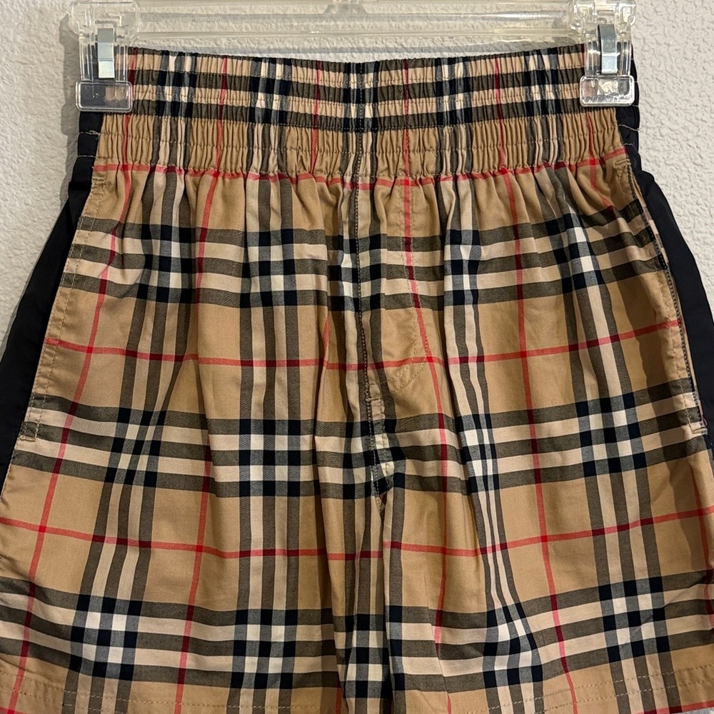 Burberry Vintage Check Side-Stripe Shorts Classic Designer Iconic - Picture 4 of 10